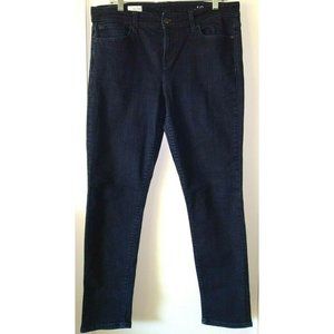 GAP 1969  32/14R Dark Rinse Mid-Rise Skinny Jeans 29" inseam
